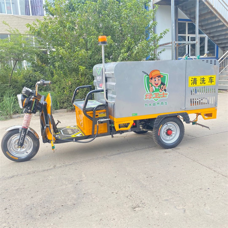 鸡西电动高压冲洗车CX700A（不锈钢箱体）