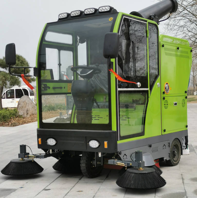 鸡西道路清洁广泛应用电动环卫清扫车